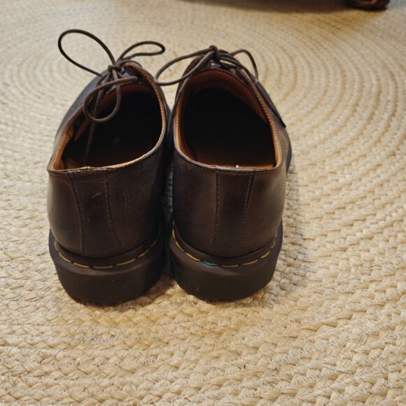 Dr Martens 1461 Brown Leather Oxfords Size US11 - Picture 4 of 9